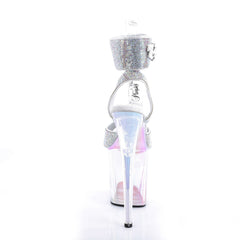 8 Inch Heel FLAMINGO-891HTRS Rhinestone Holographic