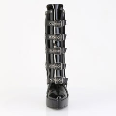 5 Inch Heel INDULGE-1038 Black Patent