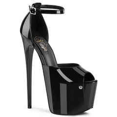 Pleaser Jubilant 15 Black Patent Platform Shoes