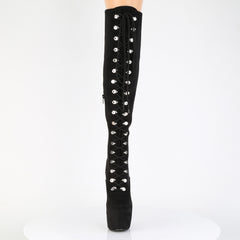 7 Inch Heel JUBILANT-3012FS Black Suede