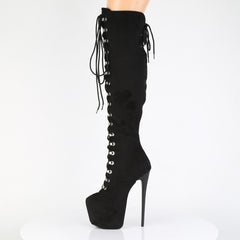 7 Inch Heel JUBILANT-3012FS Black Suede