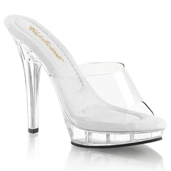 5 Inch Heel LIP-101 Clear
