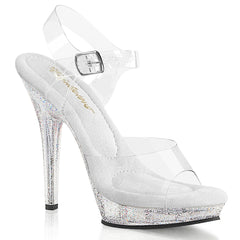5 Inch Heel LIP-108MG Clear