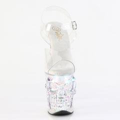 8 Inch Heel RAPTURE-808HT Clear Holo Tinted