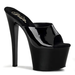 7 Inch Heel SKY-301 Black Patent