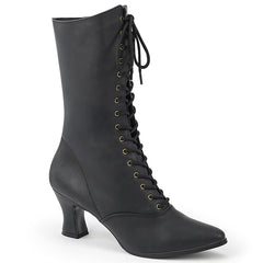 2 Inch Heel VICTORIAN-120 Black Pu