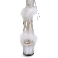 7 Inch Heel ADORE-724F White Fur