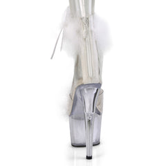 7 Inch Heel ADORE-724F White Fur