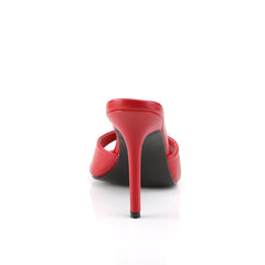 4 Inch Heel CLASSIQUE-01 Red Pu