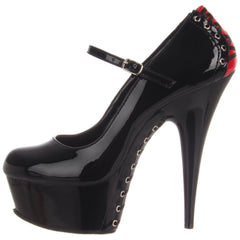 PLEASER DELIGHT-687FH Sexy Stripper Platform High Heel Stilettos Corset Style Shoes - Shoecup.com - 4
