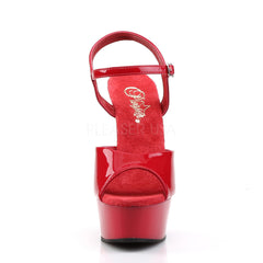 6 Inch Heel DELIGHT-609 Red Pat