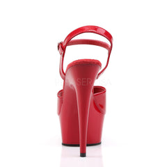 6 Inch Heel DELIGHT-609 Red Pat