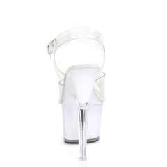 7 Inch Heel DISCOLITE-708 Clear White LED