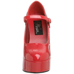 Demonia,DEMONIA DOLLY-50 Red Pat Mary Jane Pumps - Shoecup.com