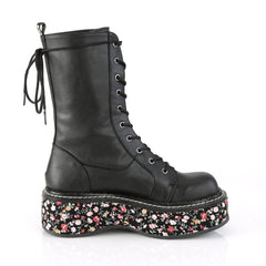 2 Inch Platform EMILY-350 Black Floral