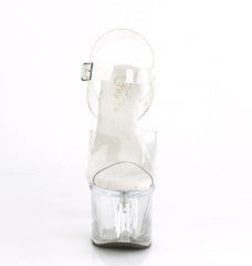 7 Inch Heel ESTEEM-708 Clear