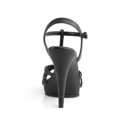 4 Inch Heel FLAIR-420 Black Pu