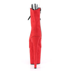 8 Inch Heel FLAMINGO-1021FS Red Suede
