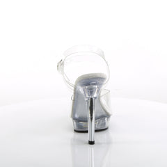 5 Inch Heel LIP-108 Clear