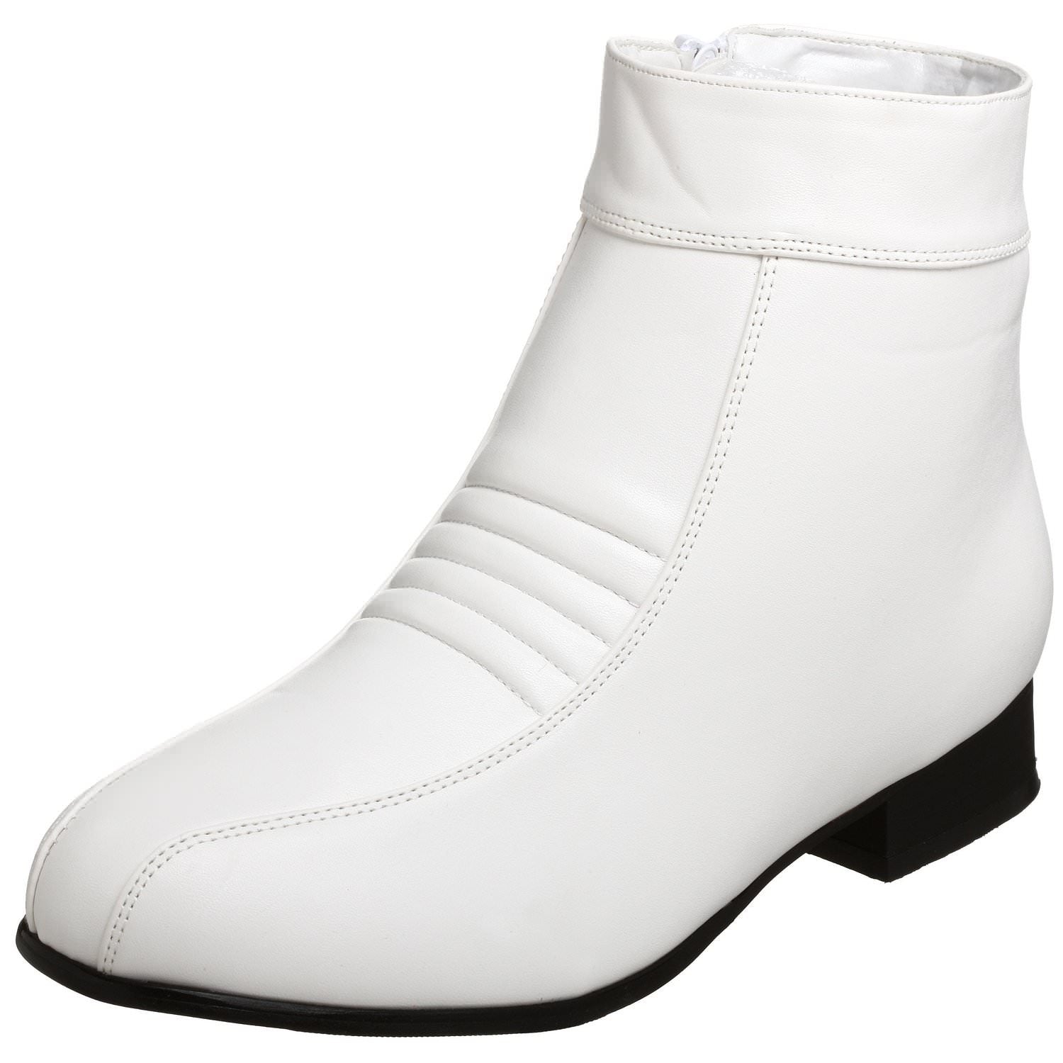 Men's White Star War Stormtrooper Boots - Shoecup.com - 1