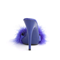 5 Inch Heel POISE-501F Blue Fur
