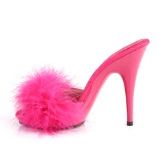 5 Inch Heel POISE-501F Hot Pink Fur