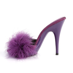 5 Inch Heel POISE-501F Purple Fur