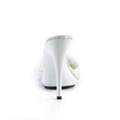 5 Inch Heel POISE-501F White Fur