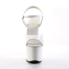 7 Inch Heel SKY-309 White