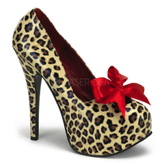 Bordello,Bordello TEEZE-12 Cheetah Print Pu Pumps - Shoecup.com