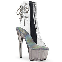 7" Heel ADORE-1018CT Clear Smoke Tint