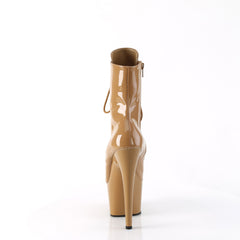 7 Inch Heel ADORE-1020 Toffee Patent