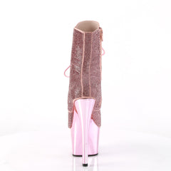 7 Inch Heel ADORE-1020CHRS Baby Pink Rhinestone