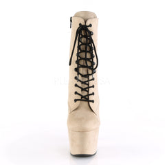 7 Inch Heel ADORE-1020FS Beige Suede