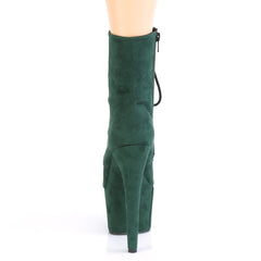 7 Inch Heel ADORE-1020FS Emerald Green Suede