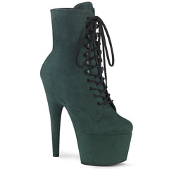 7" Heel ADORE-1020FS Emerald Green Suede