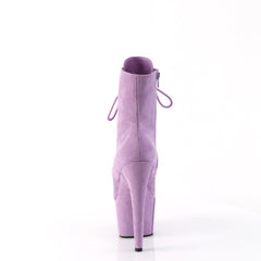 7 Inch Heel ADORE-1020FS Lavender Suede