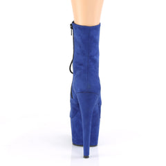 7 Inch Heel ADORE-1020FS Royal Blue Suede