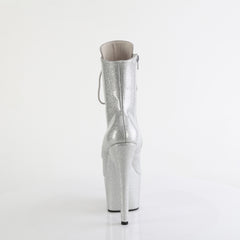7 Inch Heel ADORE-1020GP Silver Glitter