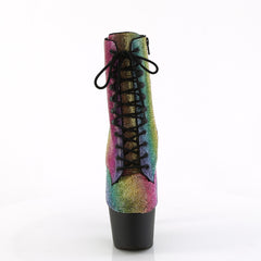 7 Inch Heel ADORE-1020RS Rainbow Rhinestone