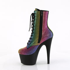 7 Inch Heel ADORE-1020RS Rainbow Rhinestone