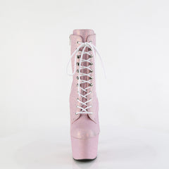 7 Inch Heel ADORE-1020SDG Baby Pink Glitter