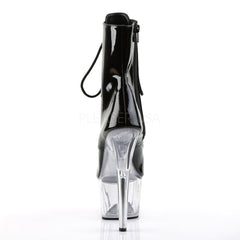 PLEASER ADORE-1021 Black Pat-Clear Ankle Boots - Shoecup.com - 4