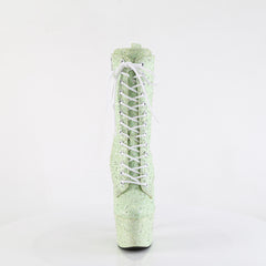7 Inch Heel ADORE-1040GR Mint Glitter
