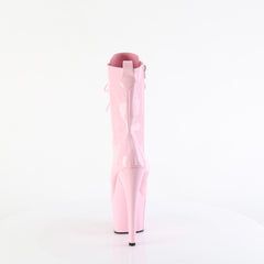 7 Inch Heel ADORE-1040WR-HG Baby Pink Holo Patent