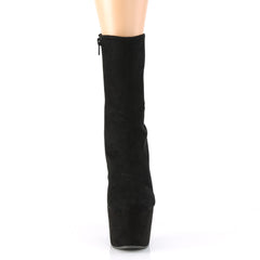 7 Inch Heel ADORE-1042 Black Suede