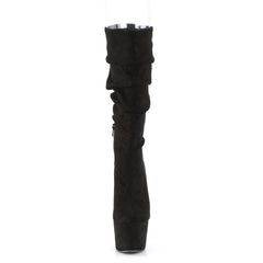 7 Inch Heel ADORE-1061 Black Suede