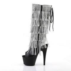 7 Inch Heel ADORE-2024RSF Black Pu