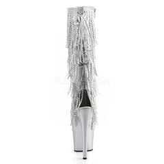 7 Inch Heel ADORE-2024RSF Silver Metallic