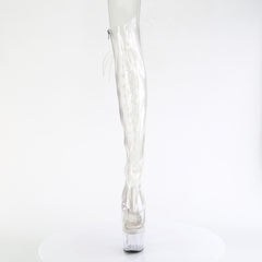 7 Inch Heel ADORE-3019C Clear